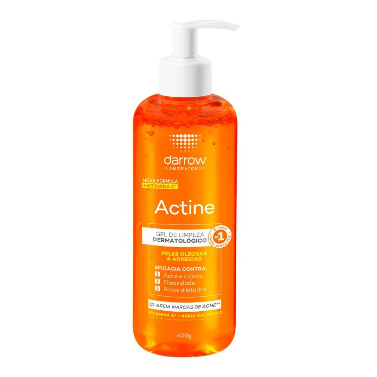 Gel de Limpeza Darrow Actine Dermatológico 400g