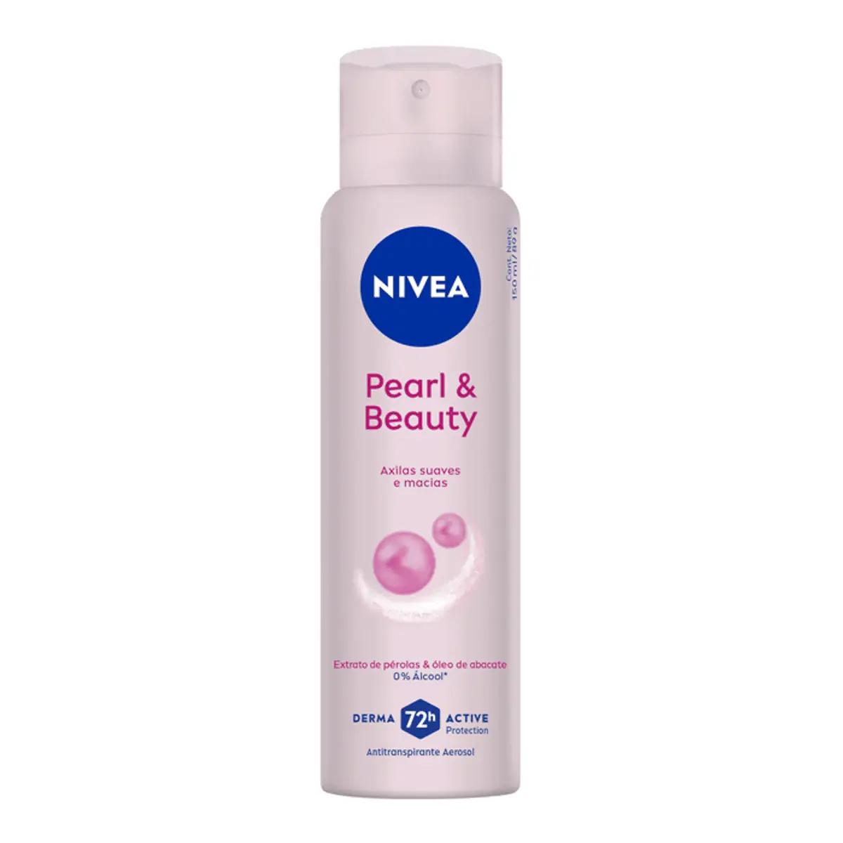 Desodorante Antitraspirante Aerossol Nivea Pearl & Beauty Feminino 150ml