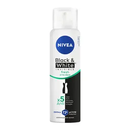 Desodorante Antitraspirante Aerossol Nivea Invisible Black & White Fresh 150ml