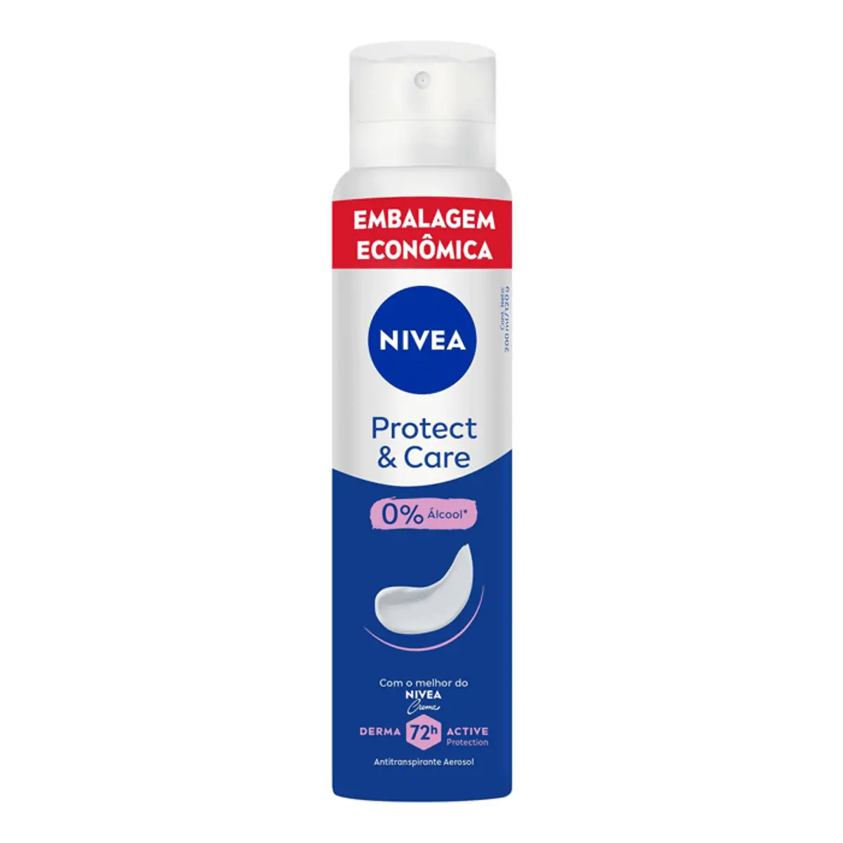 Desodorante Antitranspirante Aerossol Nívea Protect&Care 200ml