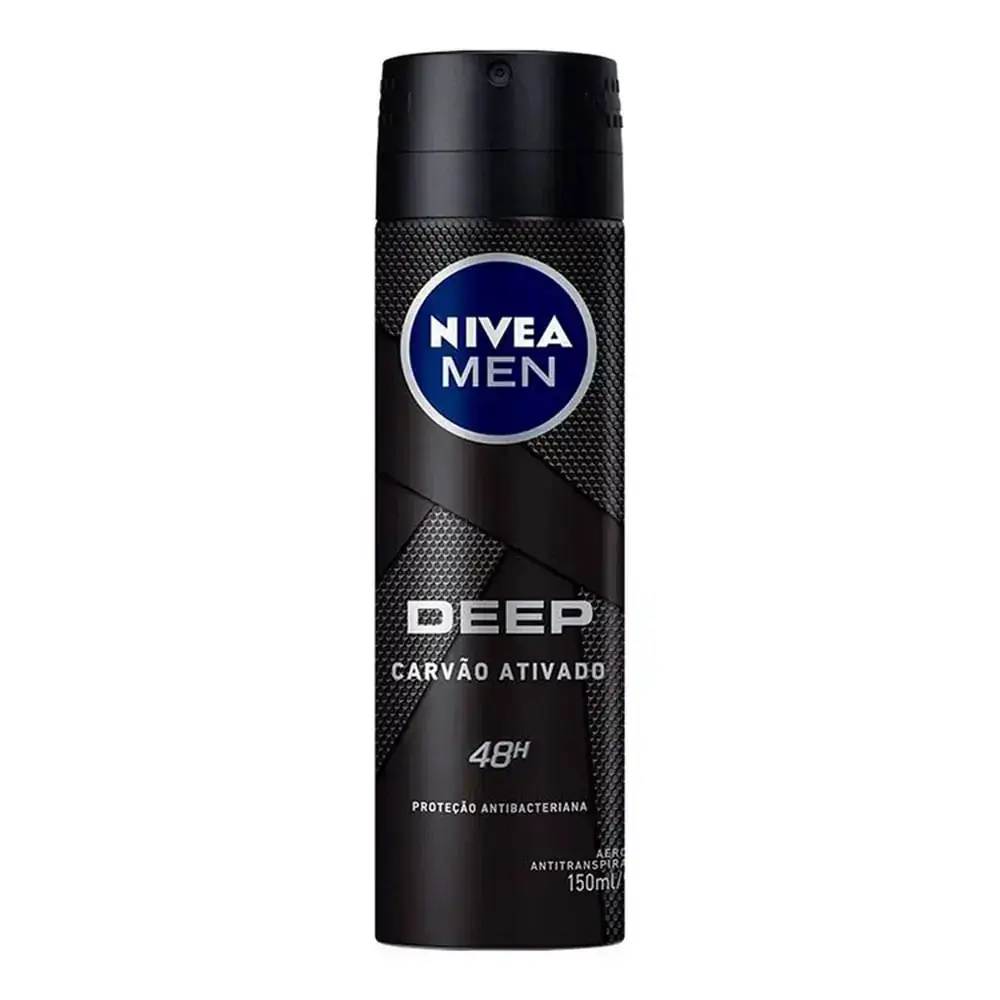 Desodorante Antitranspirante Aerosol NIVEA 150ml Deep Original