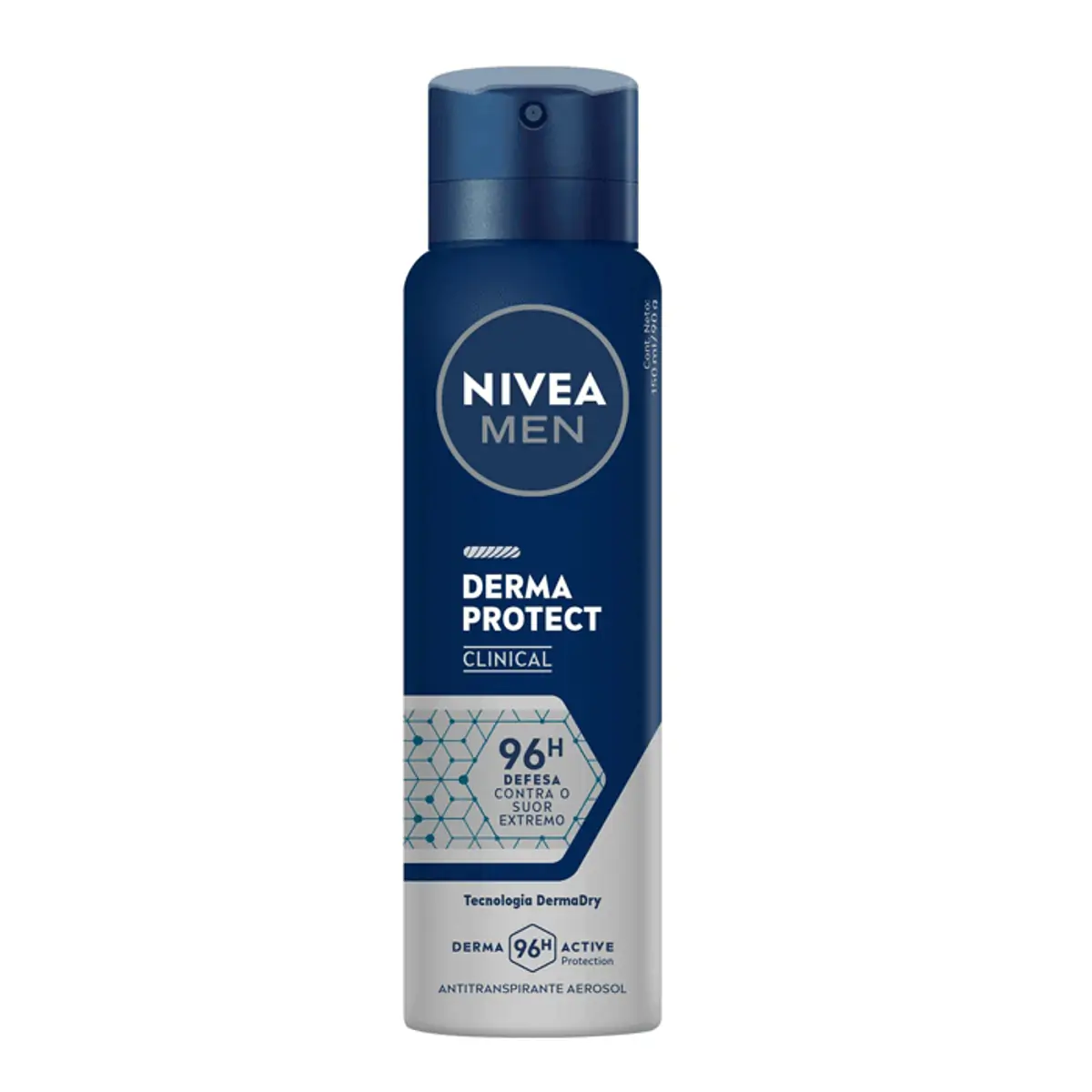 Desodorante Antitranspirante Aerossol Nivea Men Derma Protect Clinical 150ml