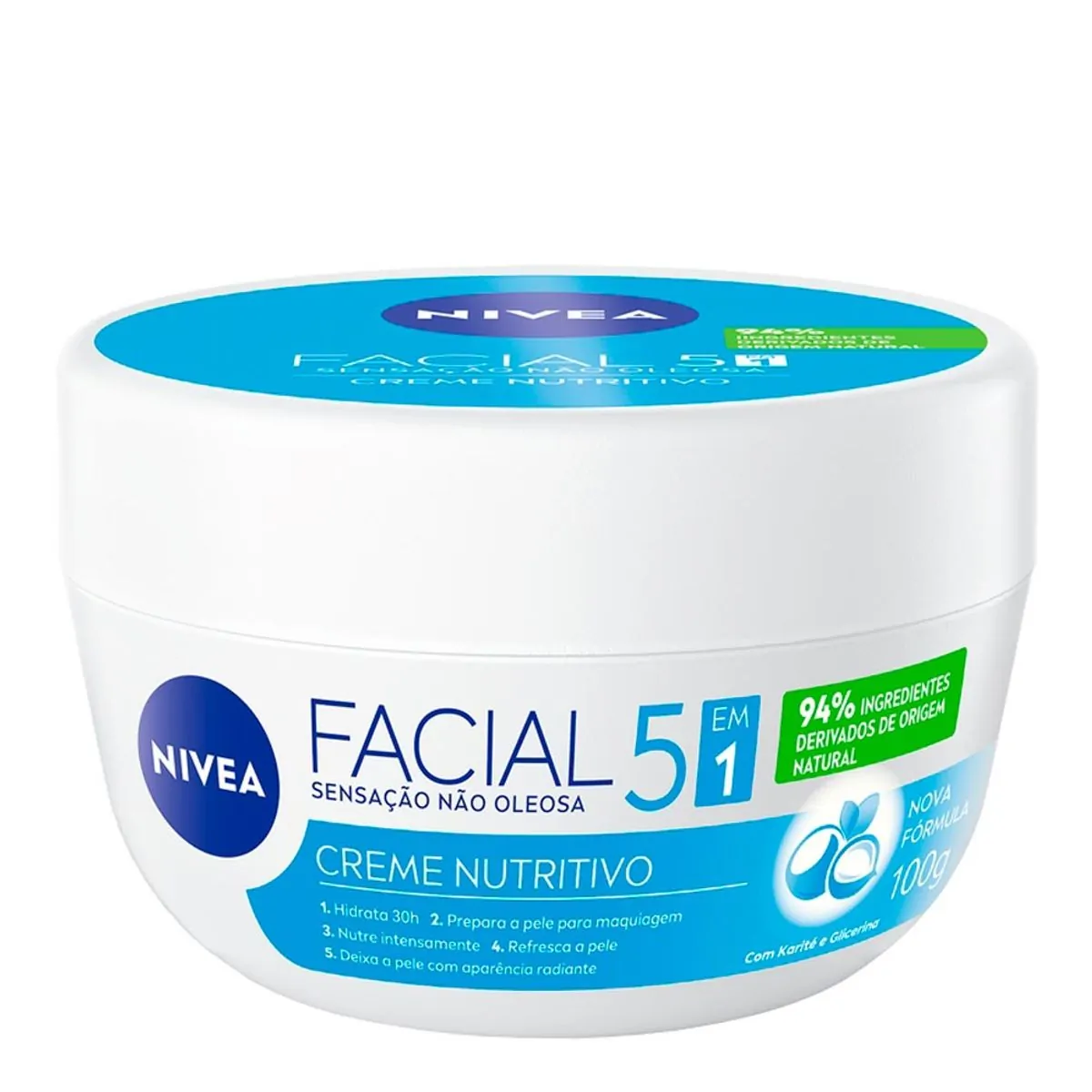 Creme Facial Nivea Nutritivo Nivea 100g