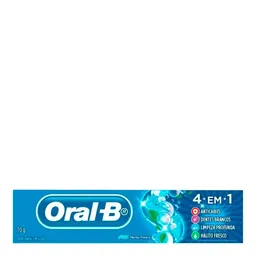 Pasta de Dente Oral-B 4 em 1 Menta Fresca 70g