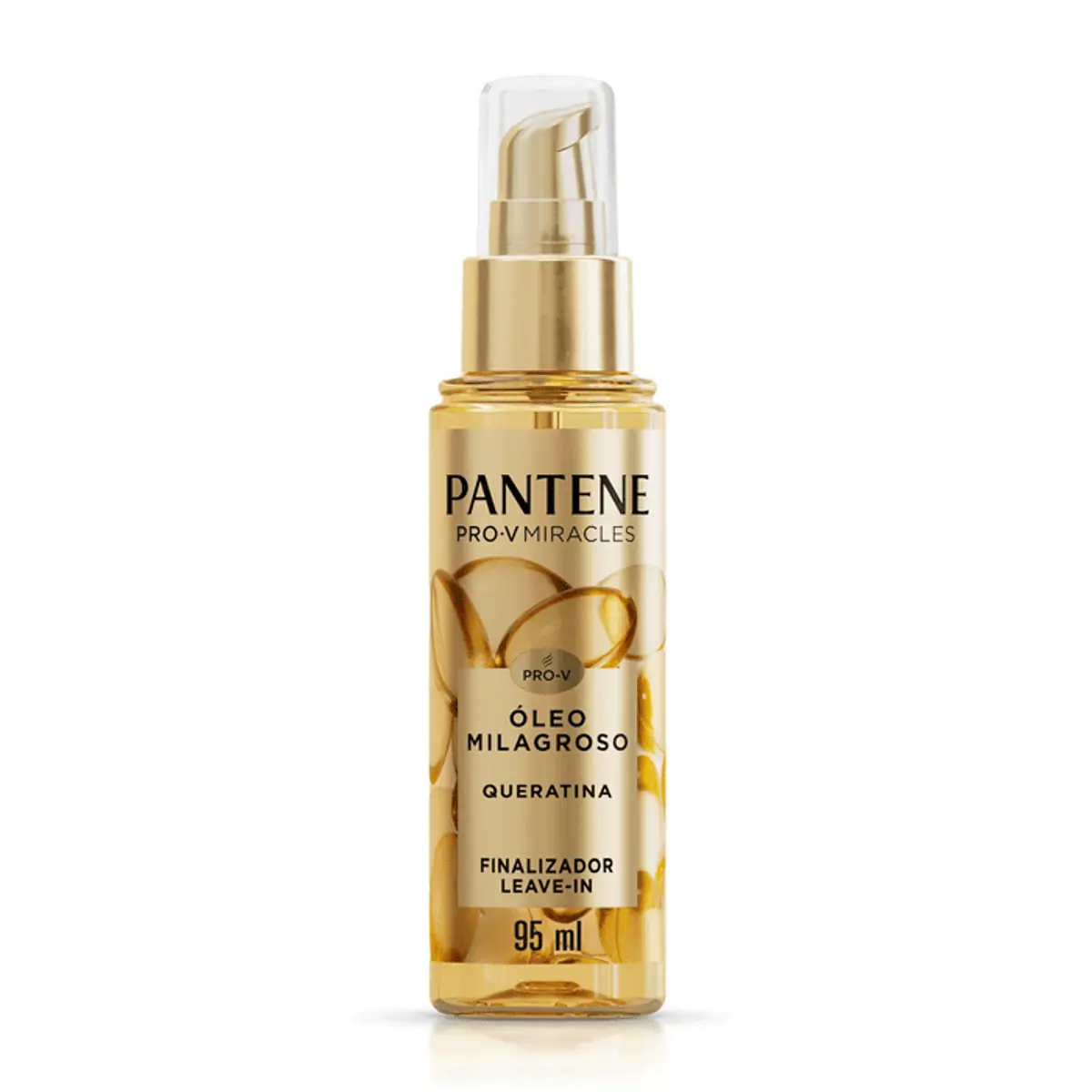 Óleo Capilar Milagroso Pantene Pro-V Queratina Finalizador Leave-in 95ml