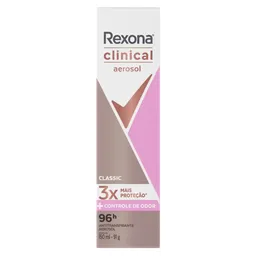 Desodorante Feminino Rexona Clinical Classic Aerosol 150ml