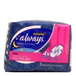 Absorvente Always Active com Abas Noturno C/16 Unidades