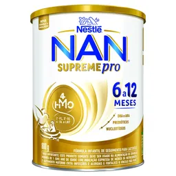 Fórmula Infantil Nan Supreme Pro 6 a 12 Meses 800g