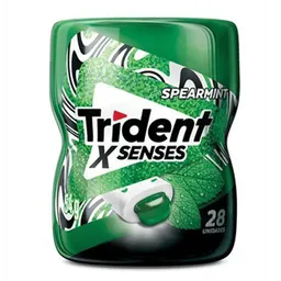 Chiclete Trident Garrafa x Sense Spearmint 28 Unidades