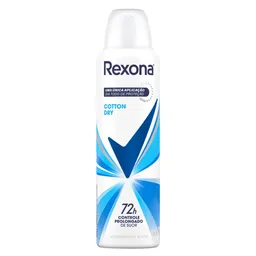 Desodorante Antitranspirante Aerosol Feminino Rexona Cotton Dry 72 horas 150ml