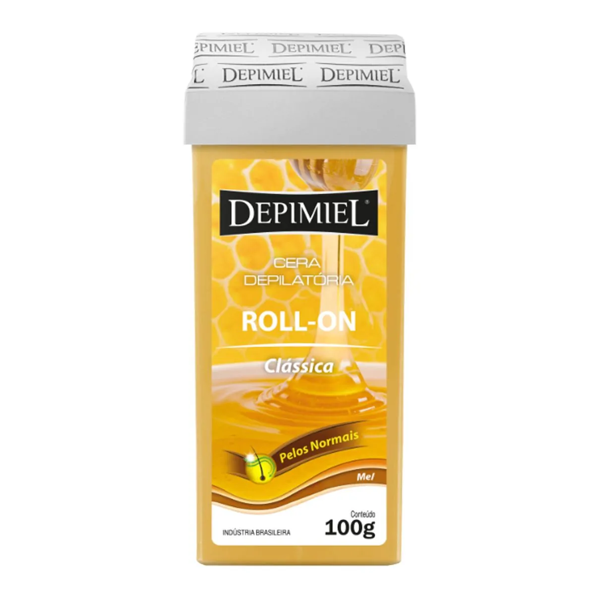 Cera Depilatória Depimiel Roll On Clássica 100g