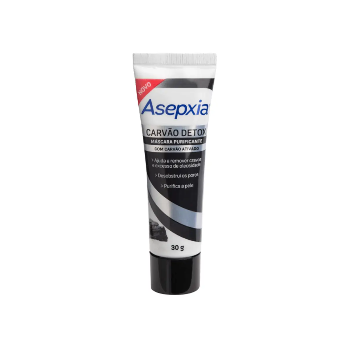 Máscara Asepxia Peel Off Carvão Detox Máscara Purificante 30g