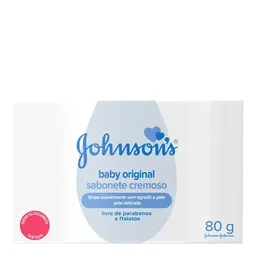Sabonete em Barra Johnson s Baby Original 80g