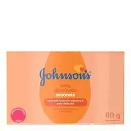 Sabonete em Barra Johnson s Baby Glicerinado 80g