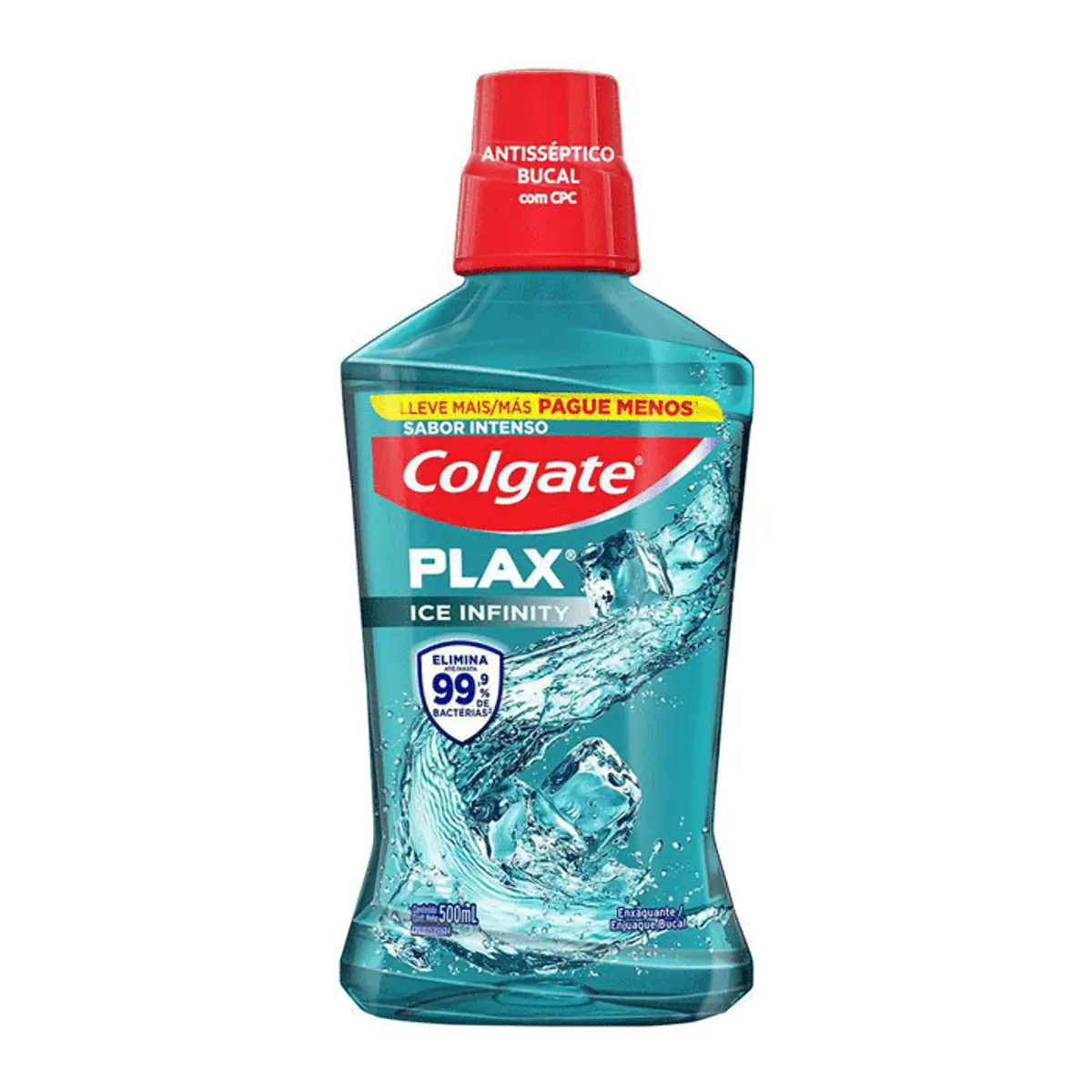 Enxaguante Bucal Colgate Plax Ice Infinity 500ml