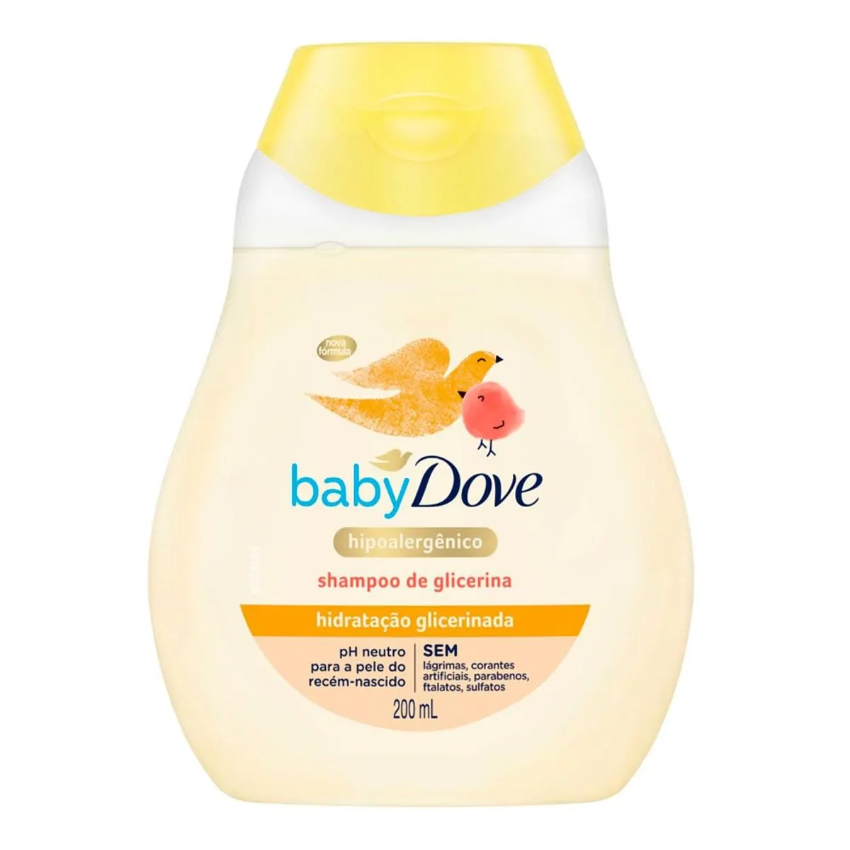 Shampoo Dove Baby Hidratação Glicerinada 200ml
