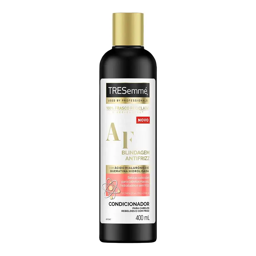 Condicionador Tresemmé Blindagem Antifrizz Ácido Hialurônico 400ml