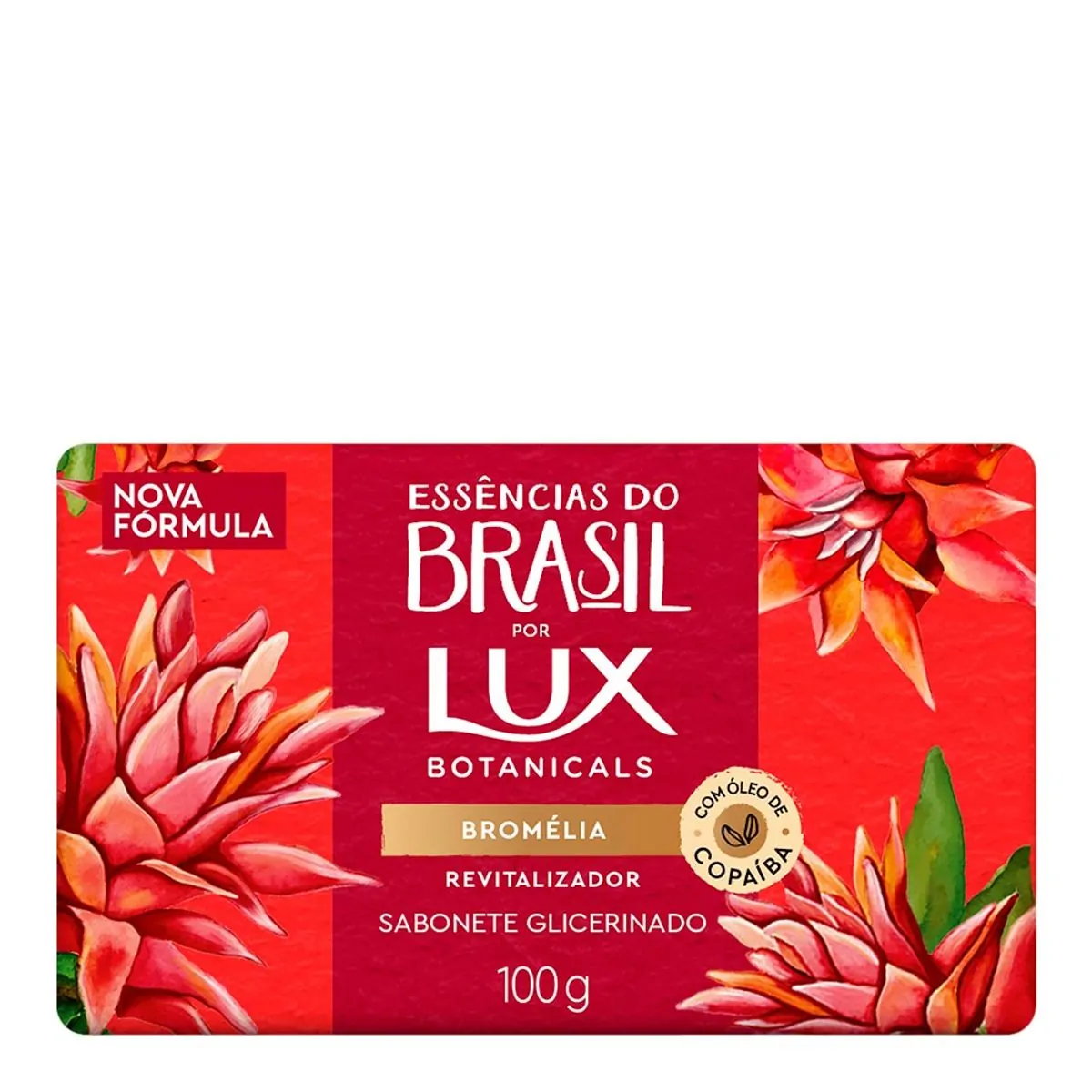 Sabonete em Barra LUX Essências do Brasil Bromélia 100g