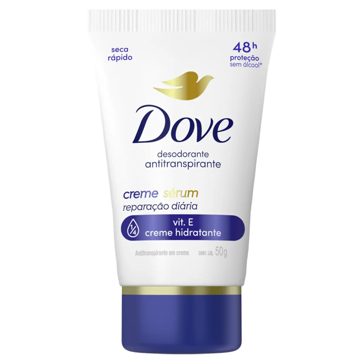 Desodorante Antitranspirante Creme Dove Sérum Reparação Diária 50g