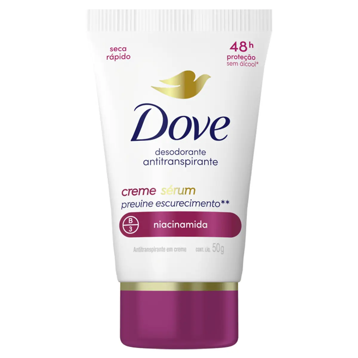 Desodorante Antitranspirante Creme Dove Sérum Previne Escurecimento 50g