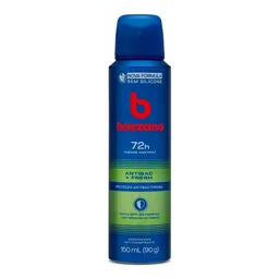 Desodorante Antitranspirante Aerossol Masculino Bozzano Antibac e Fresh 150ml