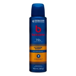 Desodorante Aerossol Antitranspirante Masculino Bozzano Extreme Sport 150ml