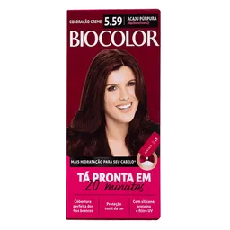 Tinta de Cabelo Biocolor 5.59 Acaju Púrpura Deslumbrante
