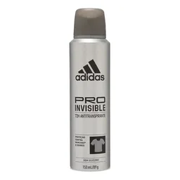 Desodorante Antitranspirante Aerossol Adidas Masculino Pro Invisible 150ml