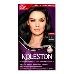 Tinta de Cabelo Wella Koleston 10 Preto Infinito