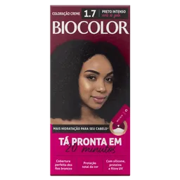 Tinta de Cabelo Biocolor 1.7 Preto Intenso Noite de Gala