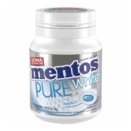 Mentos Pure White Menta 56g