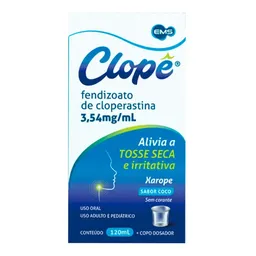 Antitussígeno Clope 3,54mg/ml 120ml
