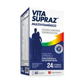 Suplemento Alimentar União Química Vita Supraz 60 Comprimidos