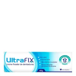 Creme Fixador de Dentadura UltraFix Sem Sabor 40g