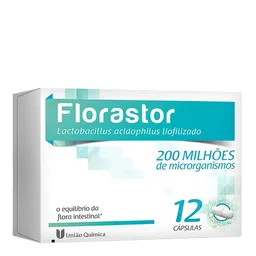Florastor União Química 12 Cápsulas
