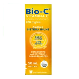 Vitamina C Bio-C 200mg União Química 20ml Gotas