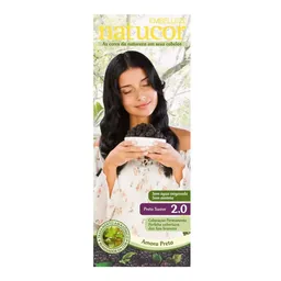 Tinta de Cabelo Natucor Embelleze 2.0 Preto Suave