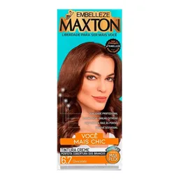 Tinta de Cabelo Embelleze Maxton Creme 6.7 Chocolate