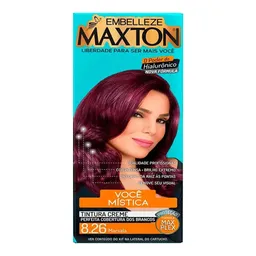 Tinta de Cabelo Embelleze Maxton 8.26 Marsala