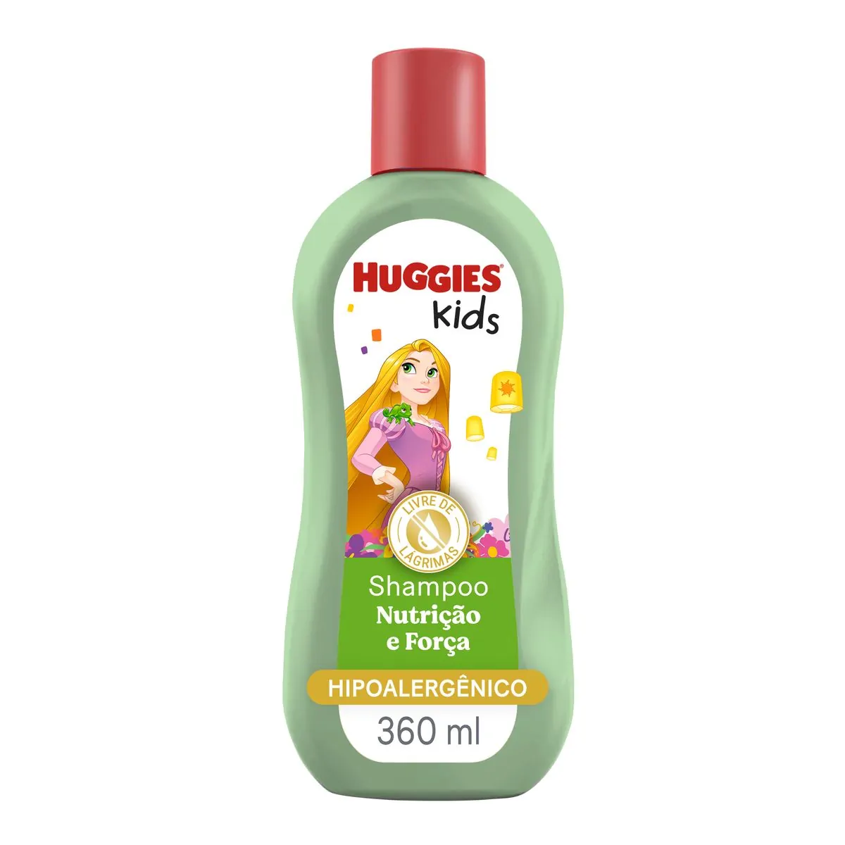 Shampoo Huggies Kids Nutrição e Força Enrolados 360ml