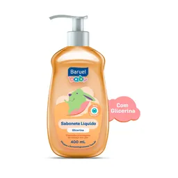 Sabonete Líquido Infantil Baruel Baby Glicerina Da Cabeça Aos Pés 400ml