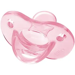 Chupeta Soft Calming Silicone Simétrico Tam.1 Rosa - Lillo