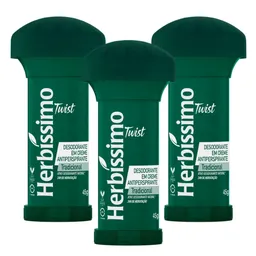 Desodorante em Creme Herbíssimo Twist Tradicional 45g