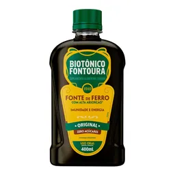 Suplemento de Ferro Biotônico Fontoura Original 400ml