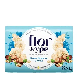 Sabonete em Barra Flor De Ypê Rosas Brancas e Avelã 85g