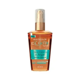 Óleo Capilar Elixir Óleos Exóticos E Argan Beautycolor 40ml