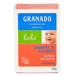 Sabonete em Barra De Glicerina Infantil Granado Bebê Calêndula 90g