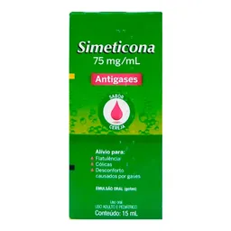 Antigases Simeticona 75mg/ml Genérico Cimed 15ml