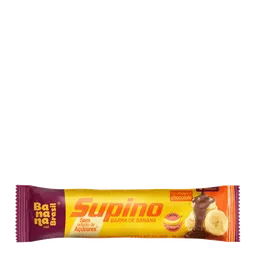 Barra de Frutas Supino Zero Banana ao Leite 24g