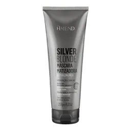 Máscara Capilar Matizadora Amend Silver Blonde 250g